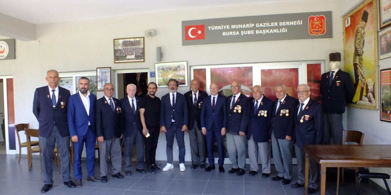 AK PARTİ BURSA İL BAŞKANI DAVUT GÜRKAN’IN DERNEĞİMİZE ZİYARETİ